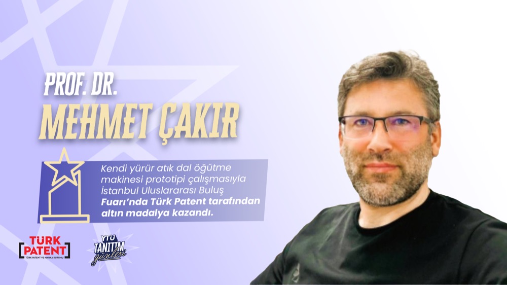 Prof. Dr. Mehmet Çakır — Kendi yürür atık dal öğütme makinesi