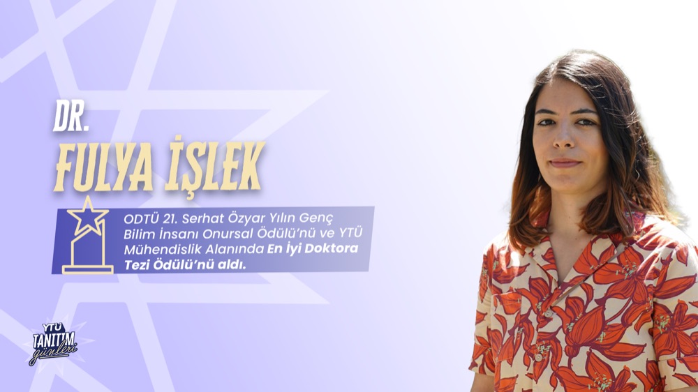 Dr. Fulya İşlek — Serhat Özyar Yılın Genç Bilim İnsanı Onursal Ödülü