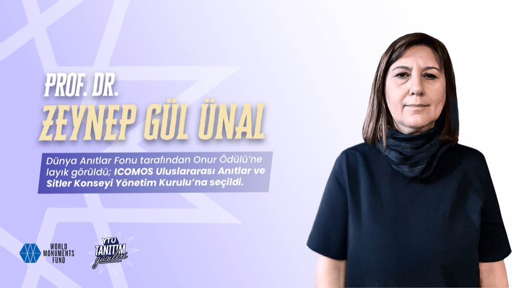 Prof. Dr. Zeynep Gül Ünal — Dünya Anıtlar Fonu Onur Ödülü