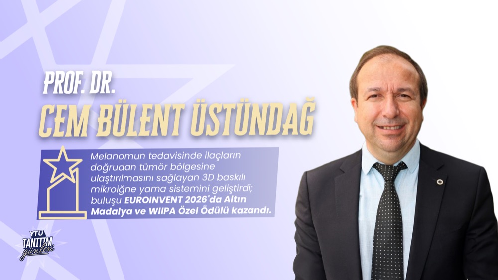 Prof. Dr. Cem Bülent Üstündağ — 3D baskılı mikroiğne yama sistemi