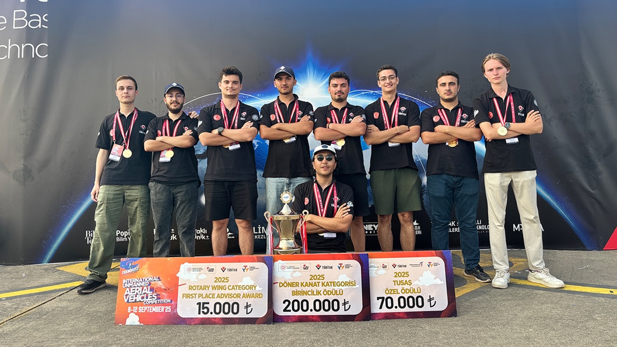 YTÜ YODA-İDİS — TEKNOFEST Uluslararası İHA Yarışması döner kanat birinciliği
